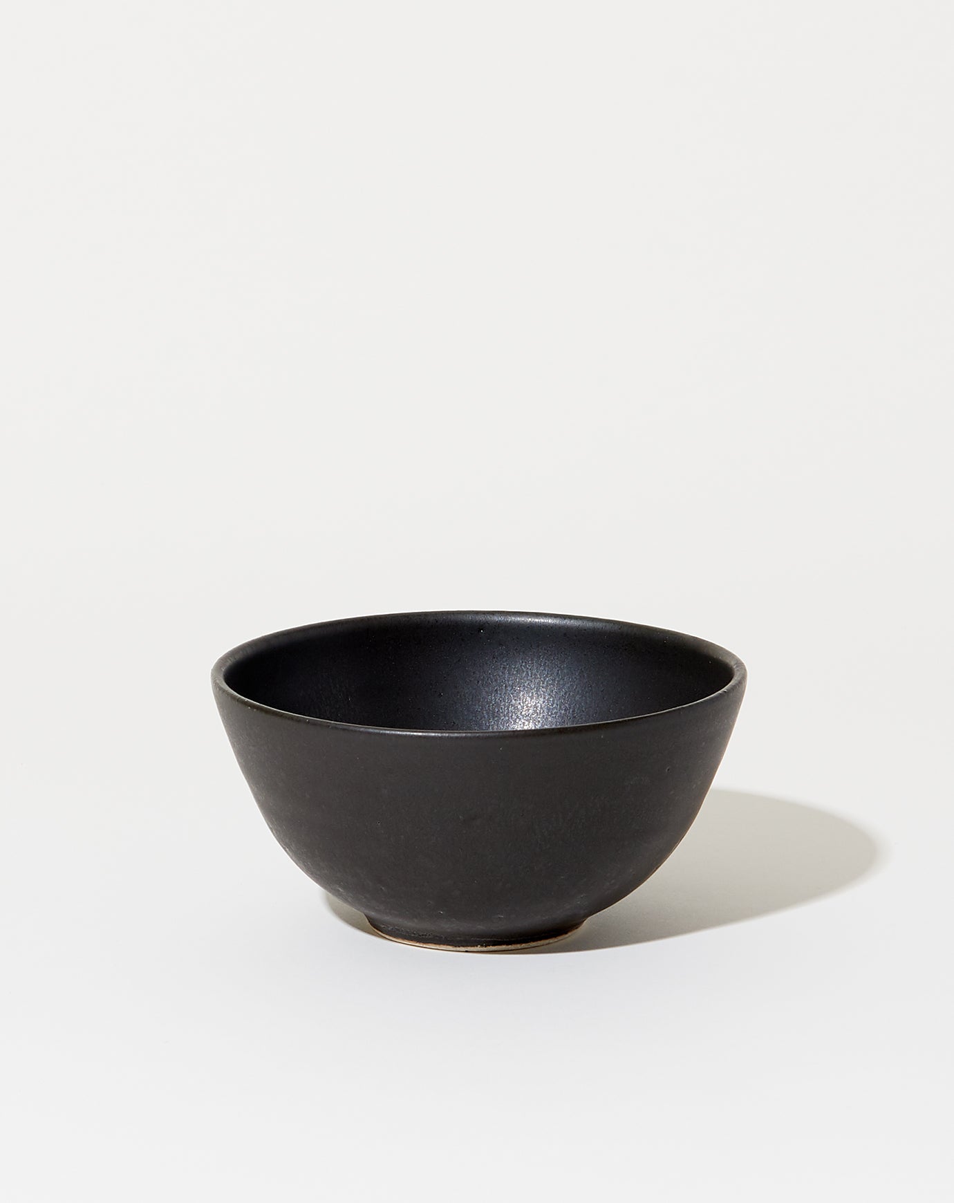 Sheldon Ceramics Farmhouse Dessert Bowl in Satin Black