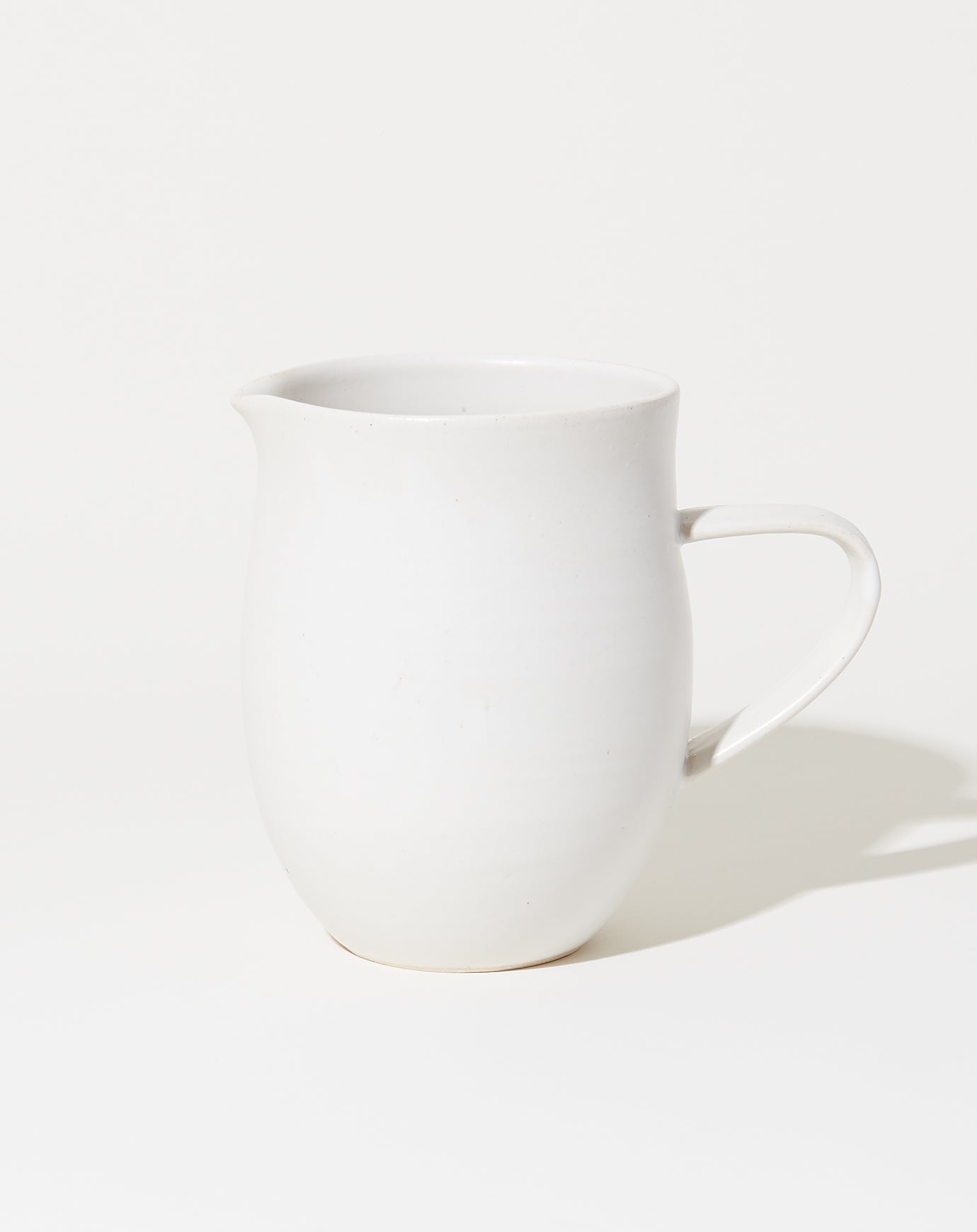 Sheldon Ceramics Farmhouse Pitcher in Eggshell