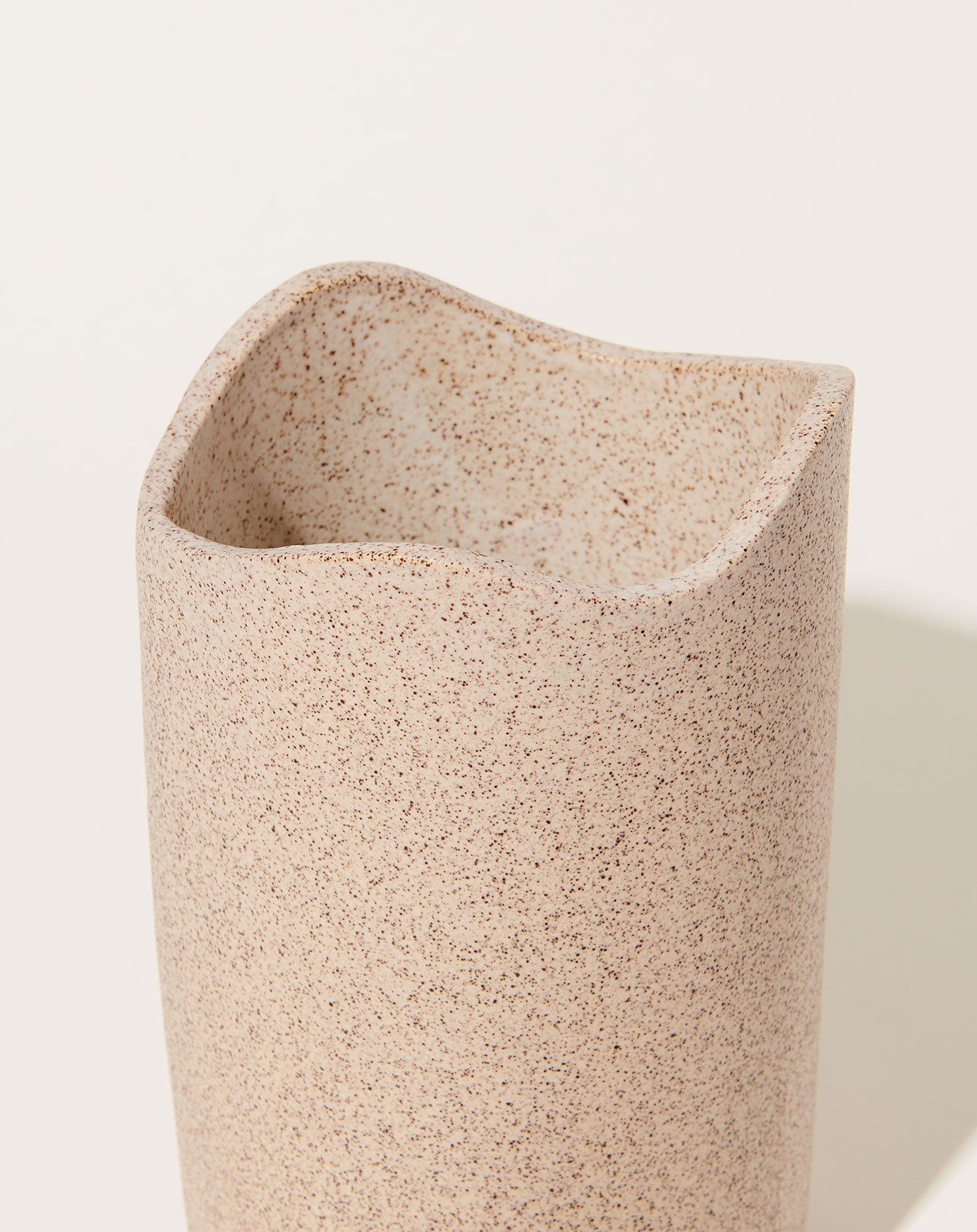 SIN Swell Utensil Holder in Speckled White