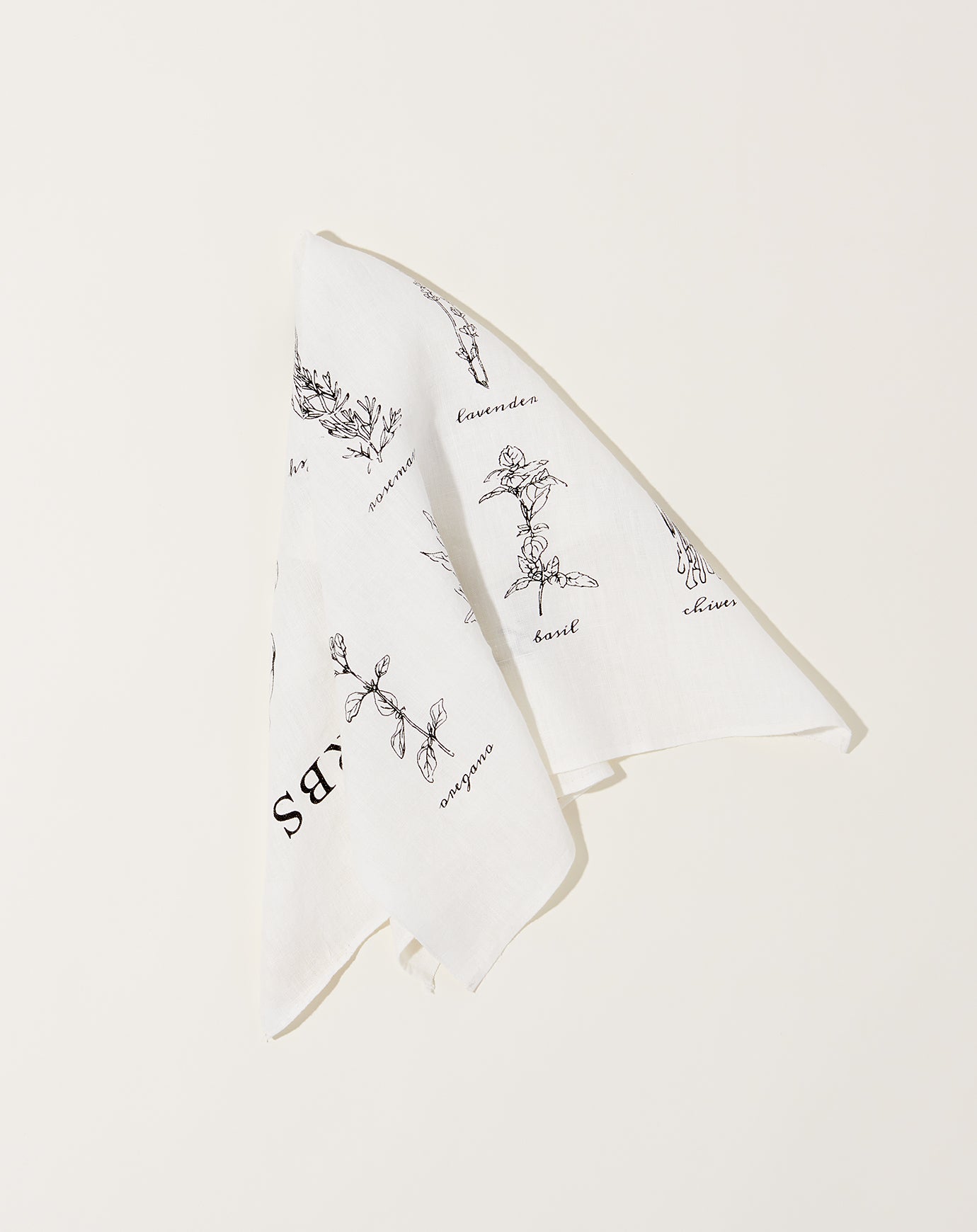 Sir Madam Culinary Herbs Tea Towel