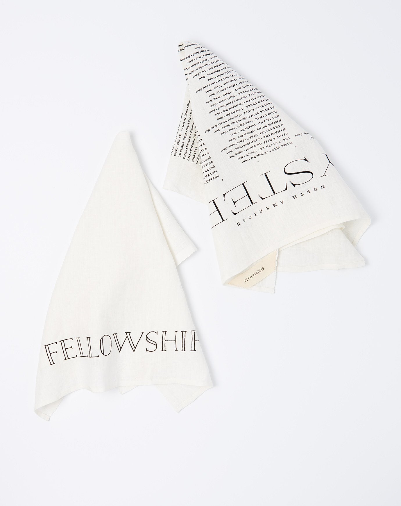 Sir Madam Fellowship Tea Towel