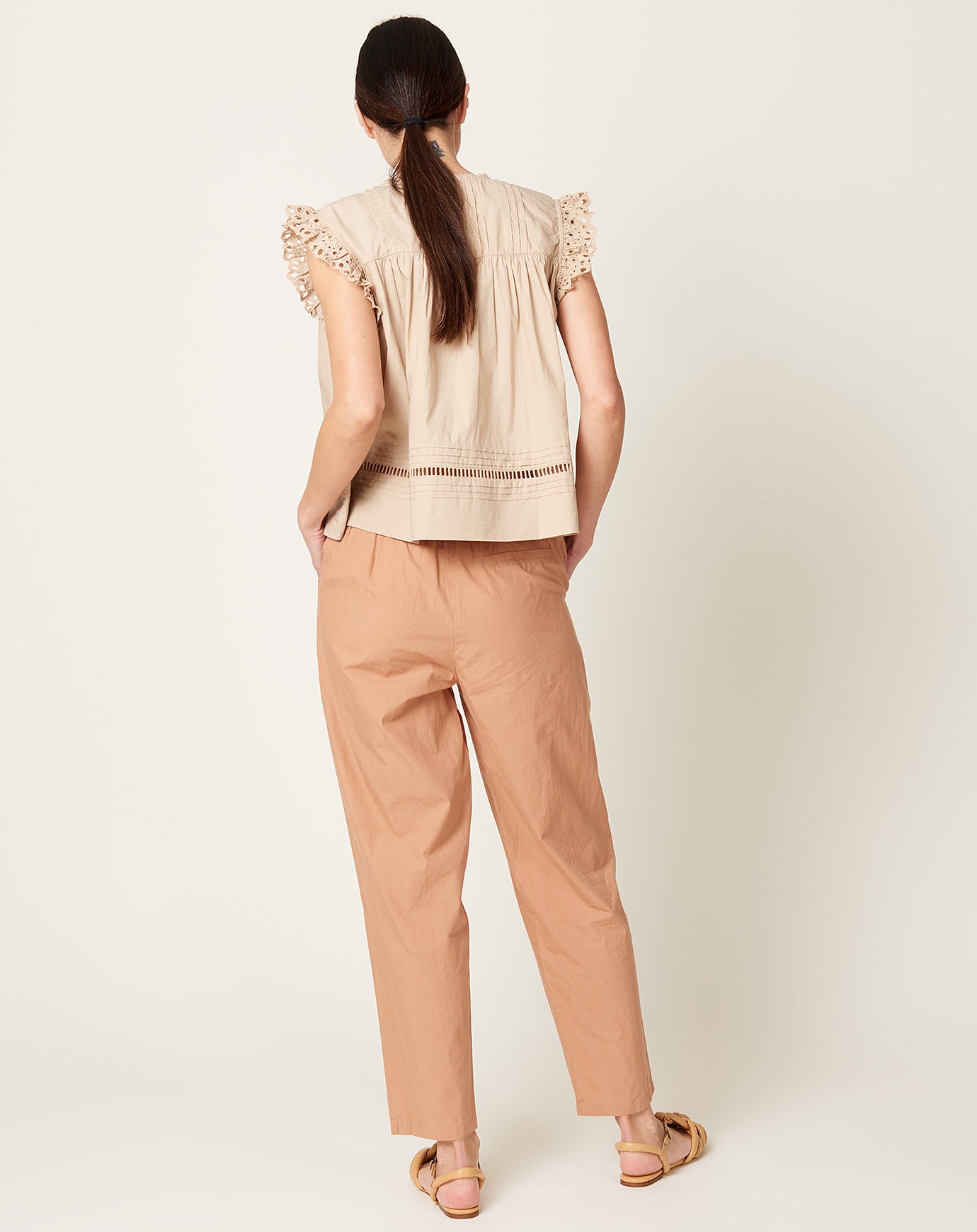 Skall Studio Edgar Pants in Acacia Brown