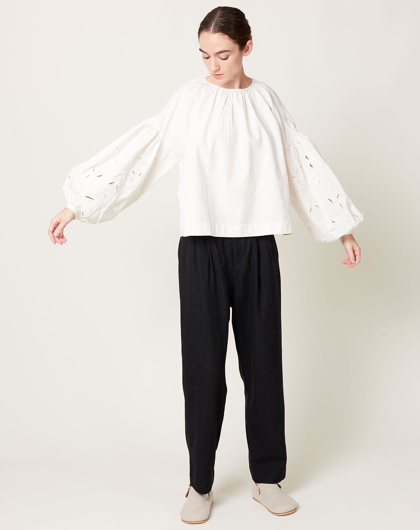 Skall Studio Harlow Blouse in Off White