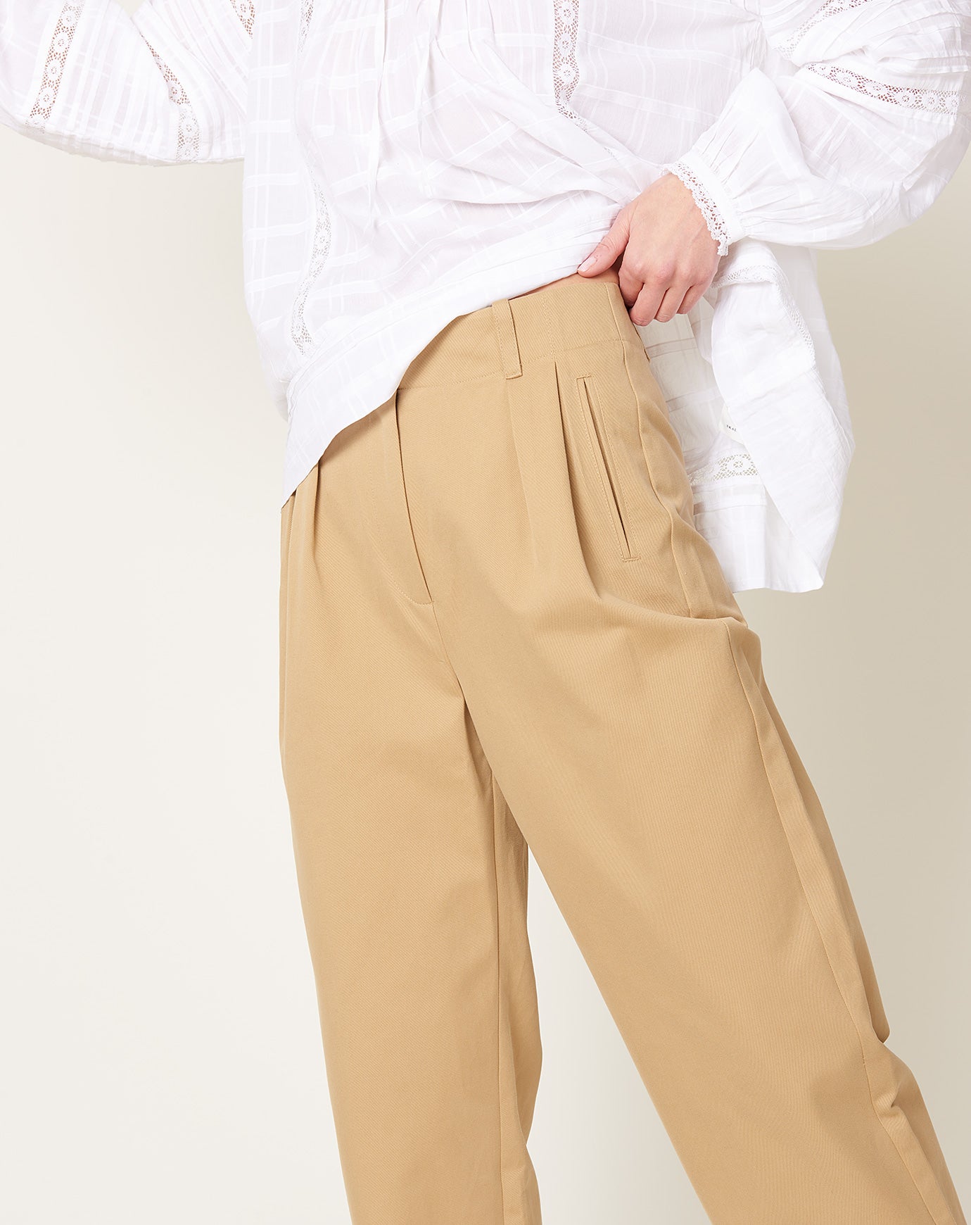 Skall Studio Painter Pants in Caramel