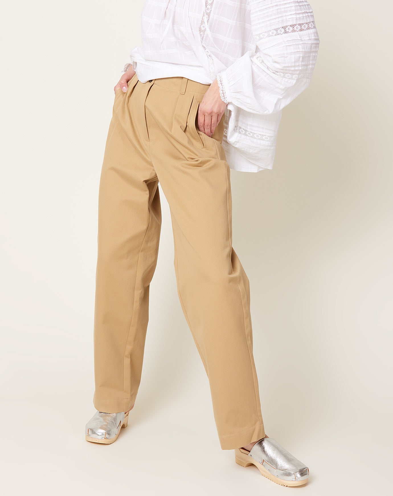 Skall Studio Painter Pants in Caramel