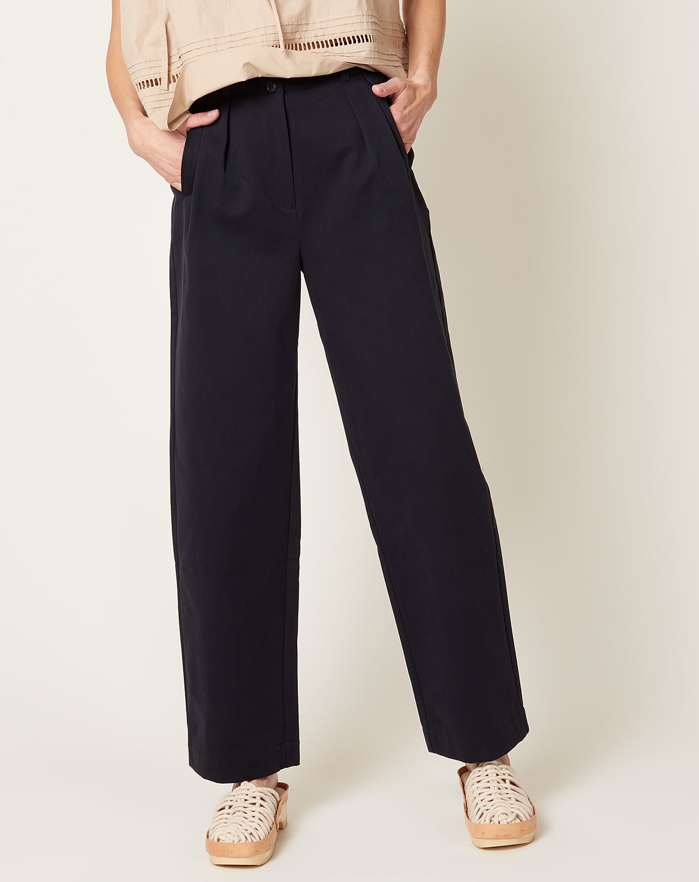 Skall Studio Painter Pants in Navy