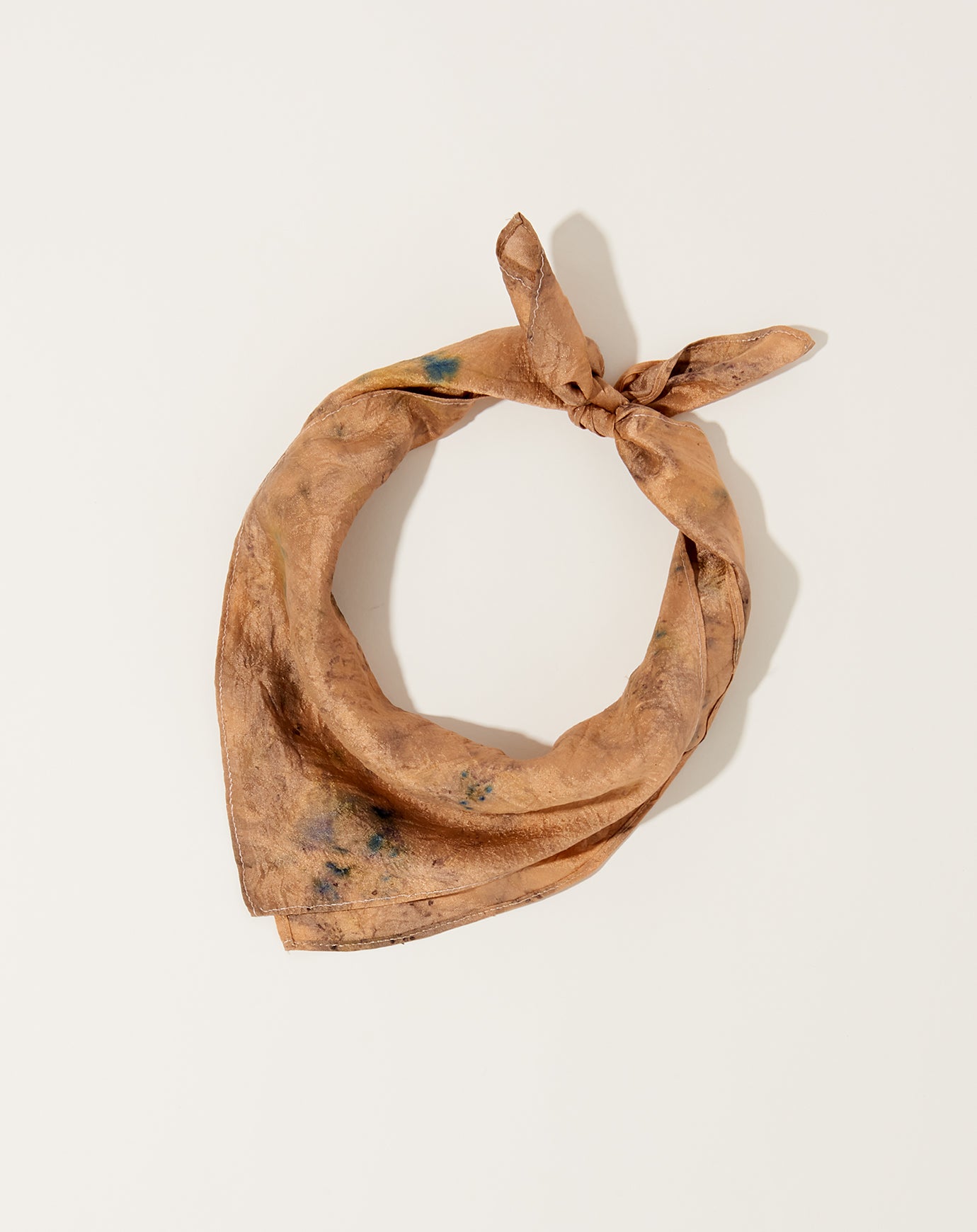 Soil to Studio Silk Bandana in Dhalia