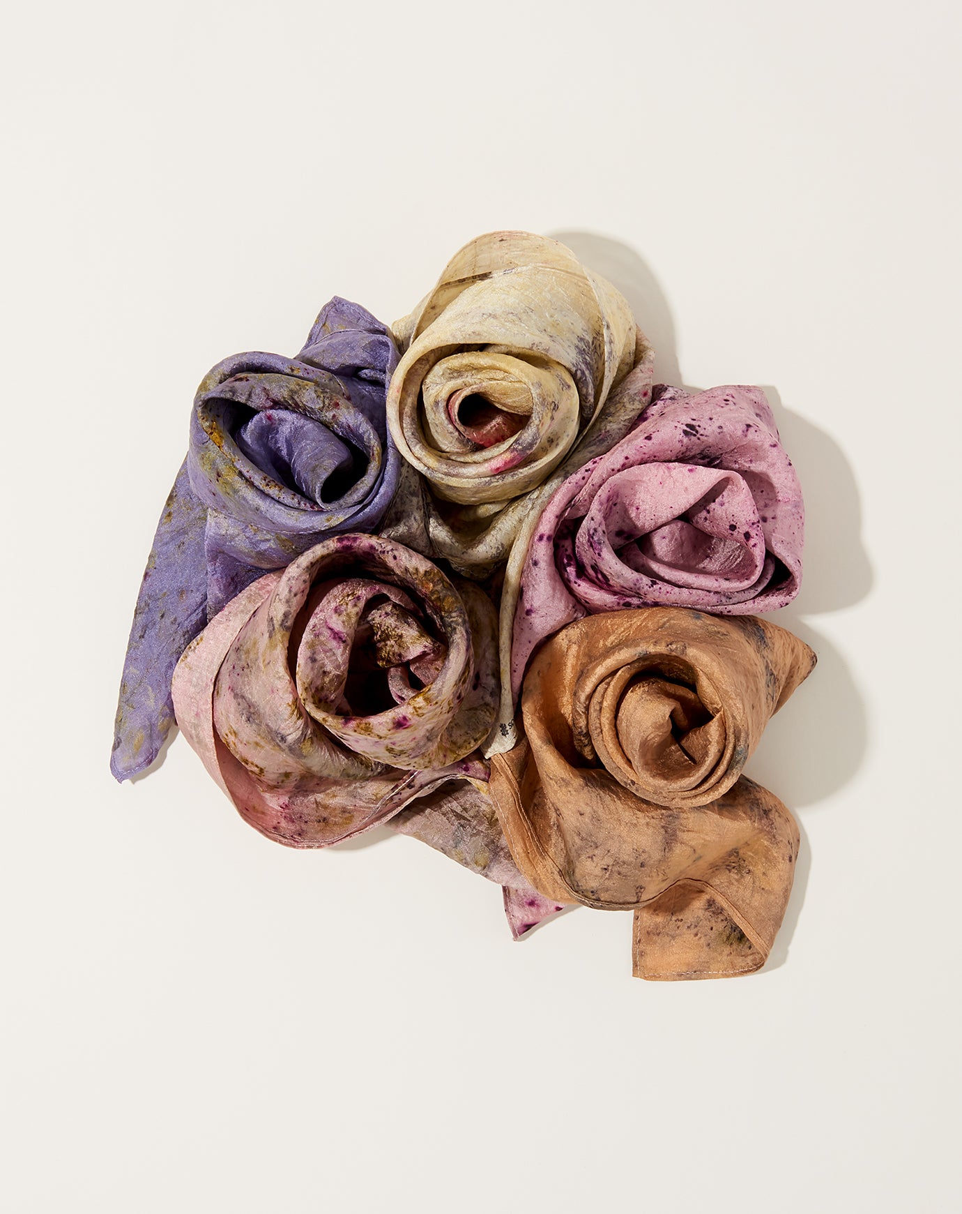 Soil to Studio Silk Bandana in Dhalia