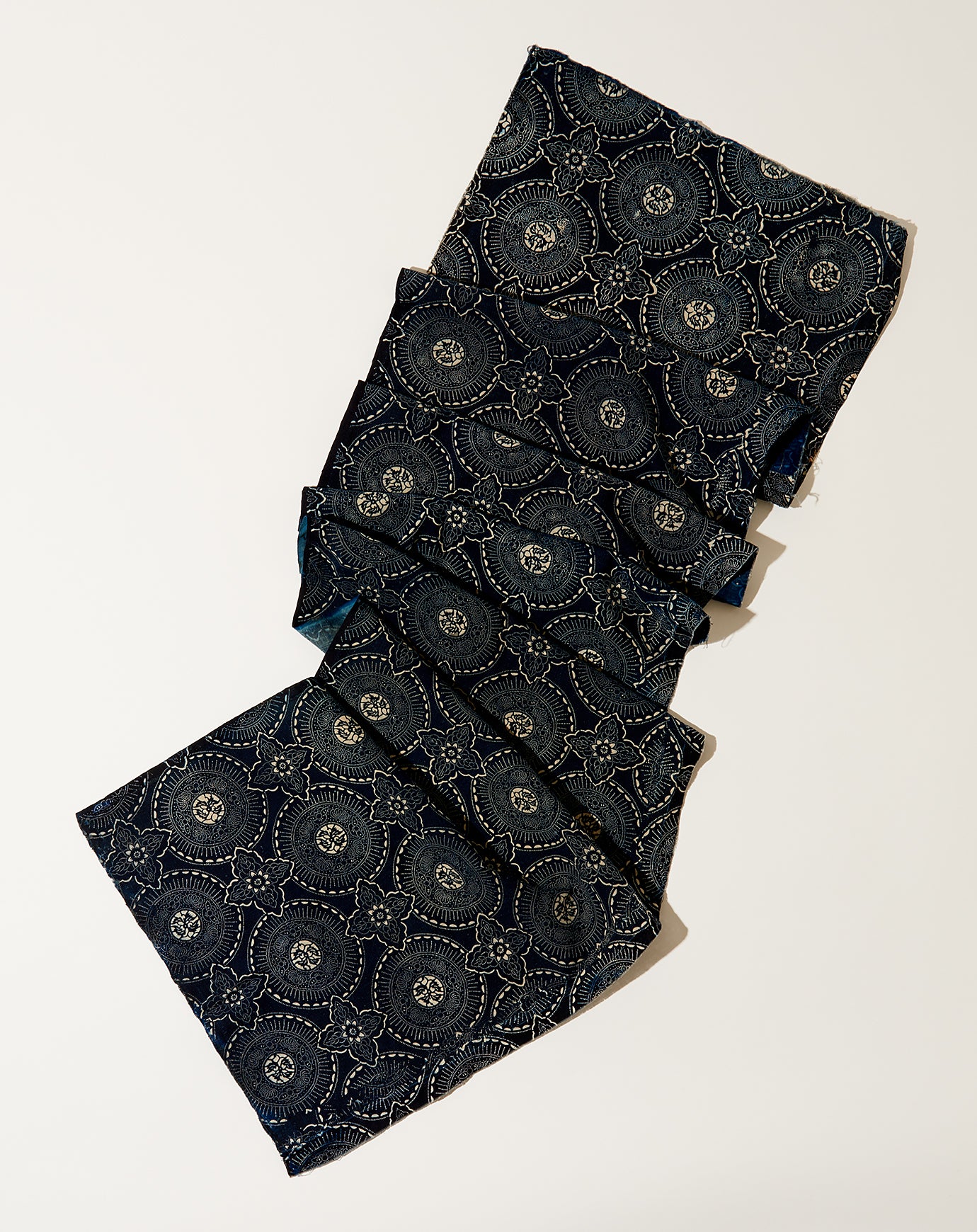 Vintage Japanese Medalion Scarf