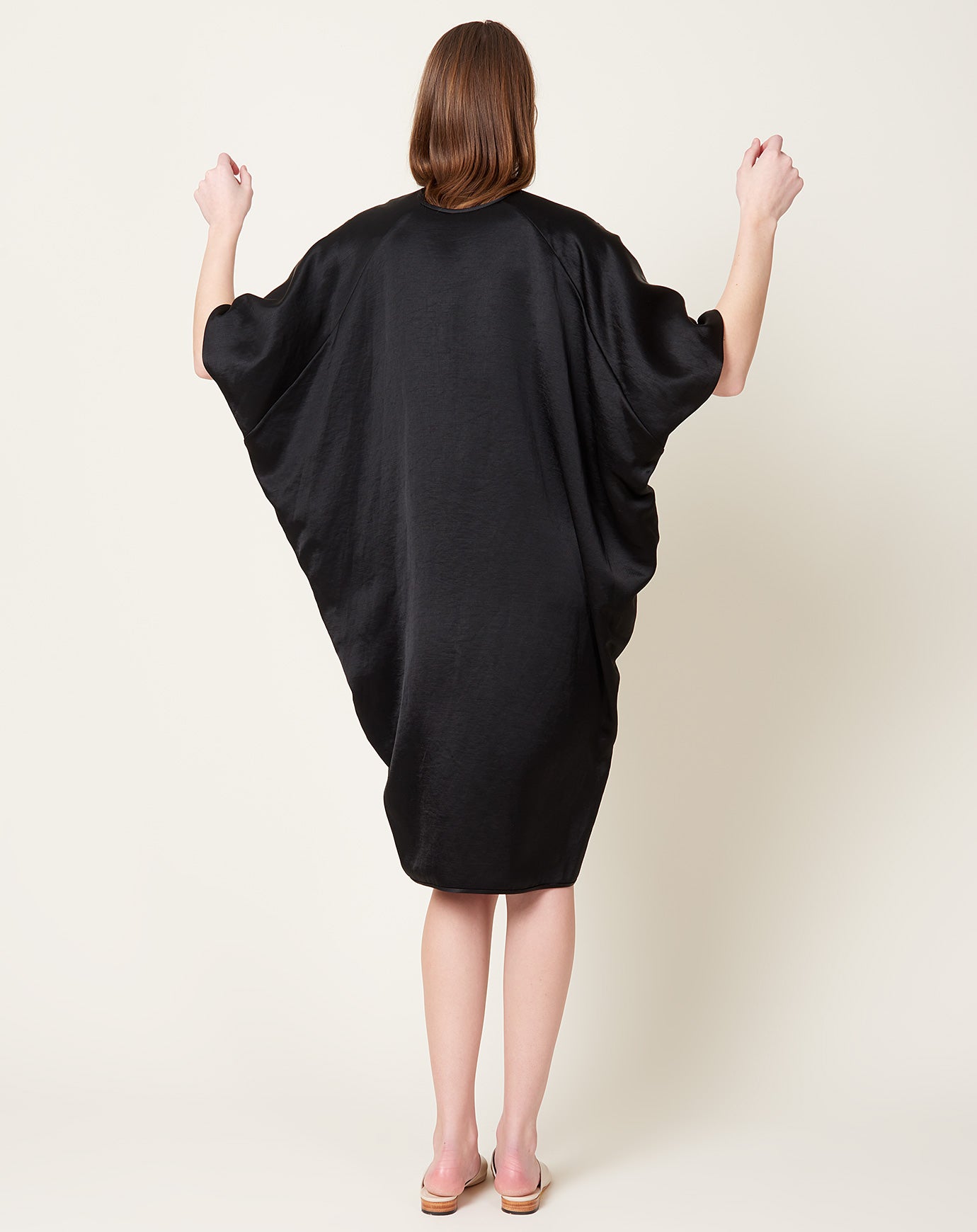 Zero + Maria Cornejo Elie Dress in Black